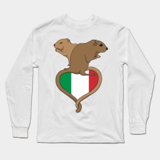 Gerbil Italy (light) Long Sleeve T-Shirt